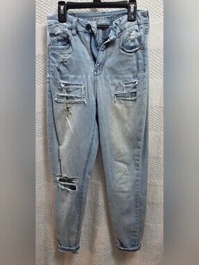American Eagle Next Level Stretch Distressed Jeans